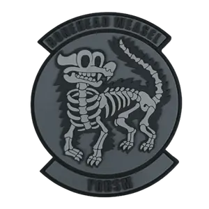 Bonehead Weasel PVC Patch