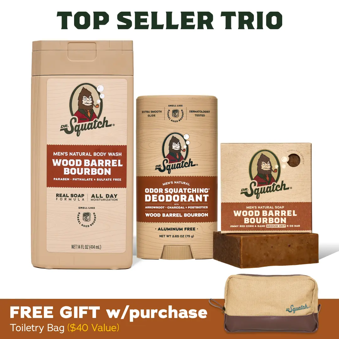 Soap, Deo, Body Wash + FREE Gift! | Mens Gifts | Dr. Squatch