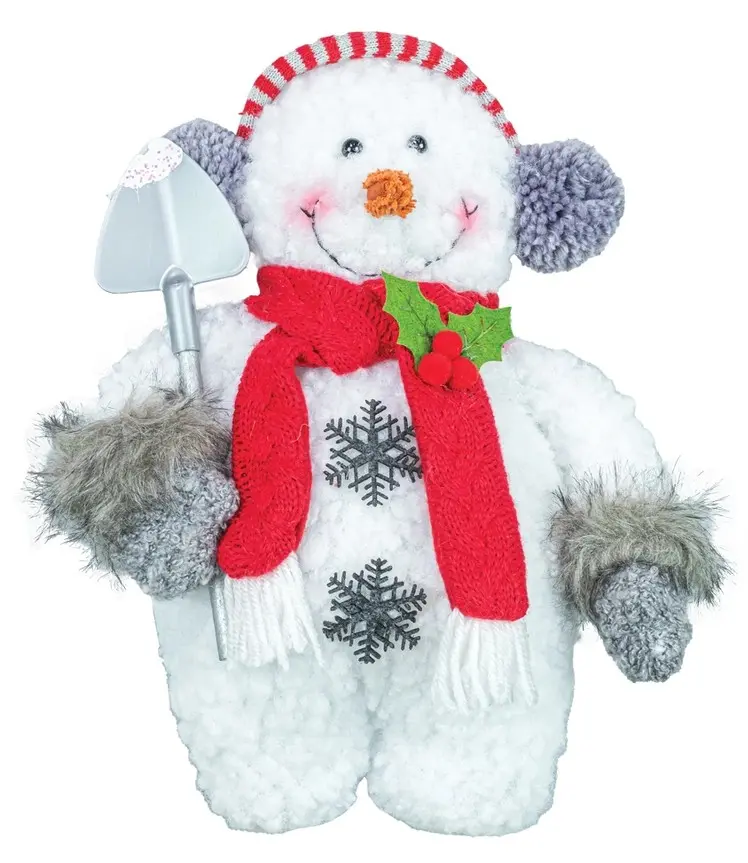 Plush Snowman Decor