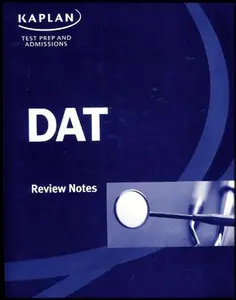 USED-Kaplan Test Prep and Admissions: DAT Review Notes (Dental Admission Test) by Kaplan Staff (Paperback)