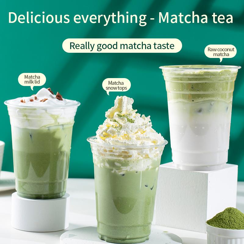 Chuanglu Matcha-2-100g Pure Matcha Powder from China No Sugar Instant Drinks Cooking Exclusive Tea Rich Taste Pure 100% Matcha No Addition Instant Drinks No Sugar - Flavor