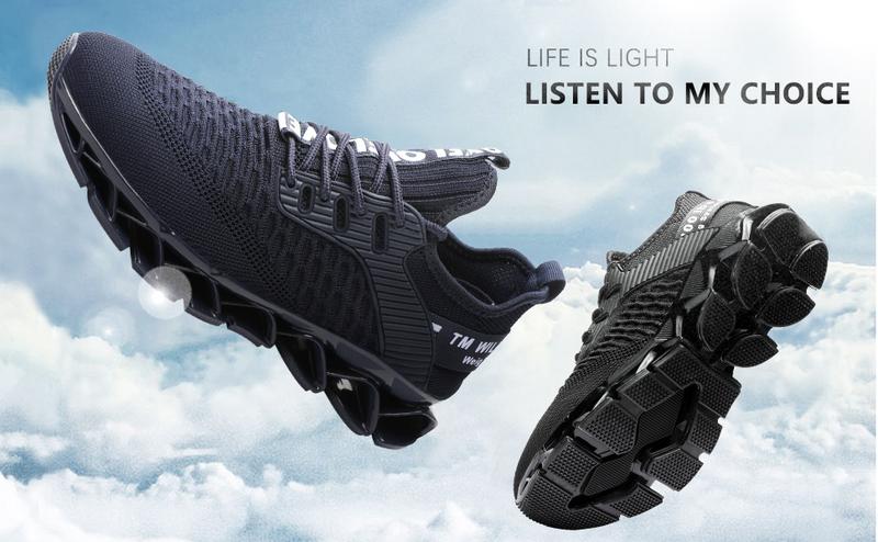 Men's Running Shoes Blade Tennis Walking Fashion Sneakers Breathable NonSlip Gym Sports Work Trainers, Perfectfor Students and Outdoor Sport Runner Closed Sports Shoes Walking Shoes Casual Training Footwear Athletic Outdoorfun