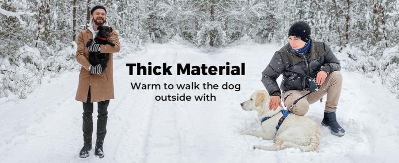 FitVille Mens Winter Boots Wide Width Water Resistant Snow Boots for Men Lightweight Warm Fur Lined