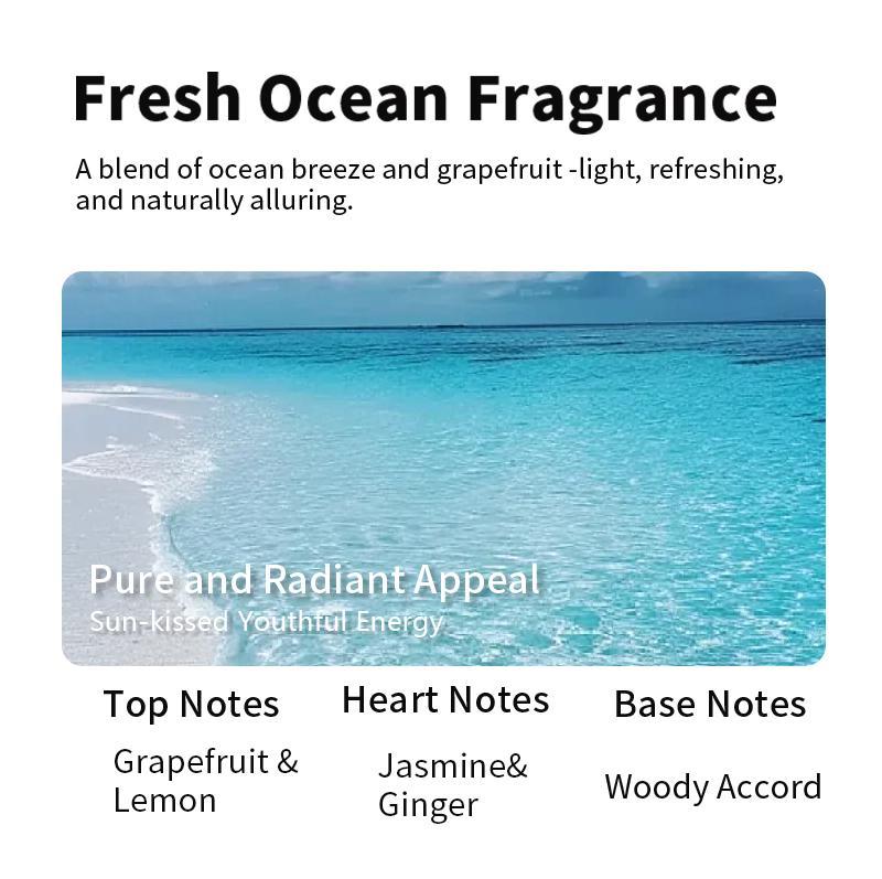 ASSEEK Men's Grooming Gift Set: Magnetic Attraction Pheromone Body Wash  Midnight Marine Man Cologne