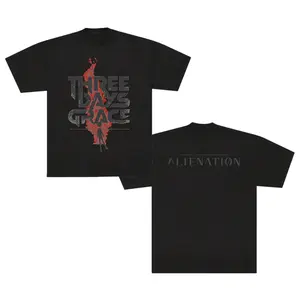 Three Days Grace Alienation Tour Dates 2026 T-Shirt, Heavy Alternative Metal Band Graphic Tee Featuring Alienation Artwork, Concert Fan Shirt for Rock Music Lovers, Vintage Festival Band Merch Outfit