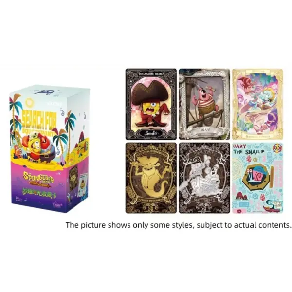 Kayou Chinese Exclusive SpongeBob SquarePants Vol.3 Vol.2 Vol.1 Collection Trading Card Booster Box Factory Sealed