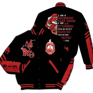 Delta Sigma Theta Varsity Jacket, Phenomenal Delta Girl Delta Sigma Theta Sorority Jacket NRV