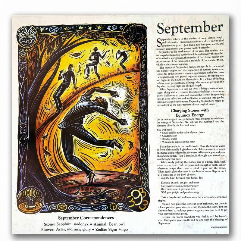 2026 Witches Calendar 12x12 - Moon Phases & Spells Wall Planner - Gothic Home Decor Art for Witchy Aesthetic