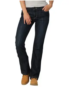 Wrangler Women's Fr Mae Cherry Point Dark Wash Bootcut Work Jeans - 10Frac9cp