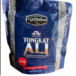 TongKat Ali Coffee boy Vida Divina. Arabica Coffee Reishi and TongKat Ali Infused Coffee