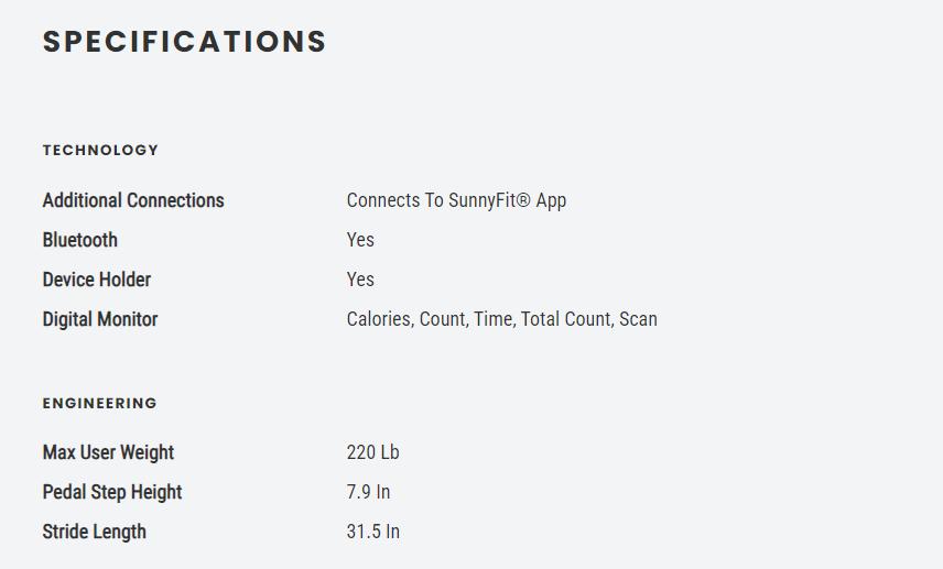 Sunny Health & Fitness PRO Air Walk Trainer, Home Gym Workout Fitness, Low-Impact Mobility Full-Body Cardio Rehabilitation, 30 in Long Stride, Adjustable Magnetic Resistance, Foldable Space-Saving Design, Smart or Pro Options, Wifi Bluetooth Connectivity Sunny Health & Fitness PRO Air Walk Trainer, Home Gym Workout Fitness, Low-Impact Mobility Full-Body Cardio Rehabilitation, 30 in Long Stride, Adjustable Magnetic Resistance, Foldable Space-Saving Design, Smart or Pro Options, Wifi Bluetooth Connectivity