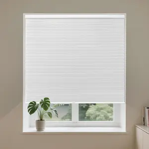 Allesin Cellular Shades Cordless Blackout Honeycomb Blinds for Indoor Windows, Thermal Insulated Window Shades Noise Reduction, Easy to Install, Perfect for Bedroom/Living Room