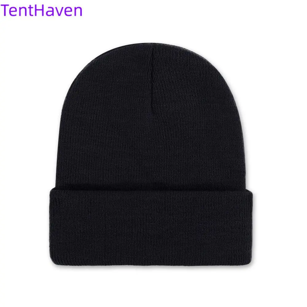 2026 Autumn and Winter Baotou Cold Hat Ear Protection Warm Versatile Hat for Women Acrylic Light Plate Knitted Hat for Men