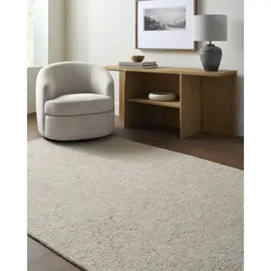 Livabliss x Rachel Zoe The Neutral Edit Modern 100% Wool Area Rug