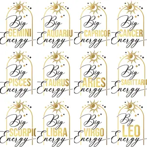 Big Zodiac Energy DTF Transfer Set