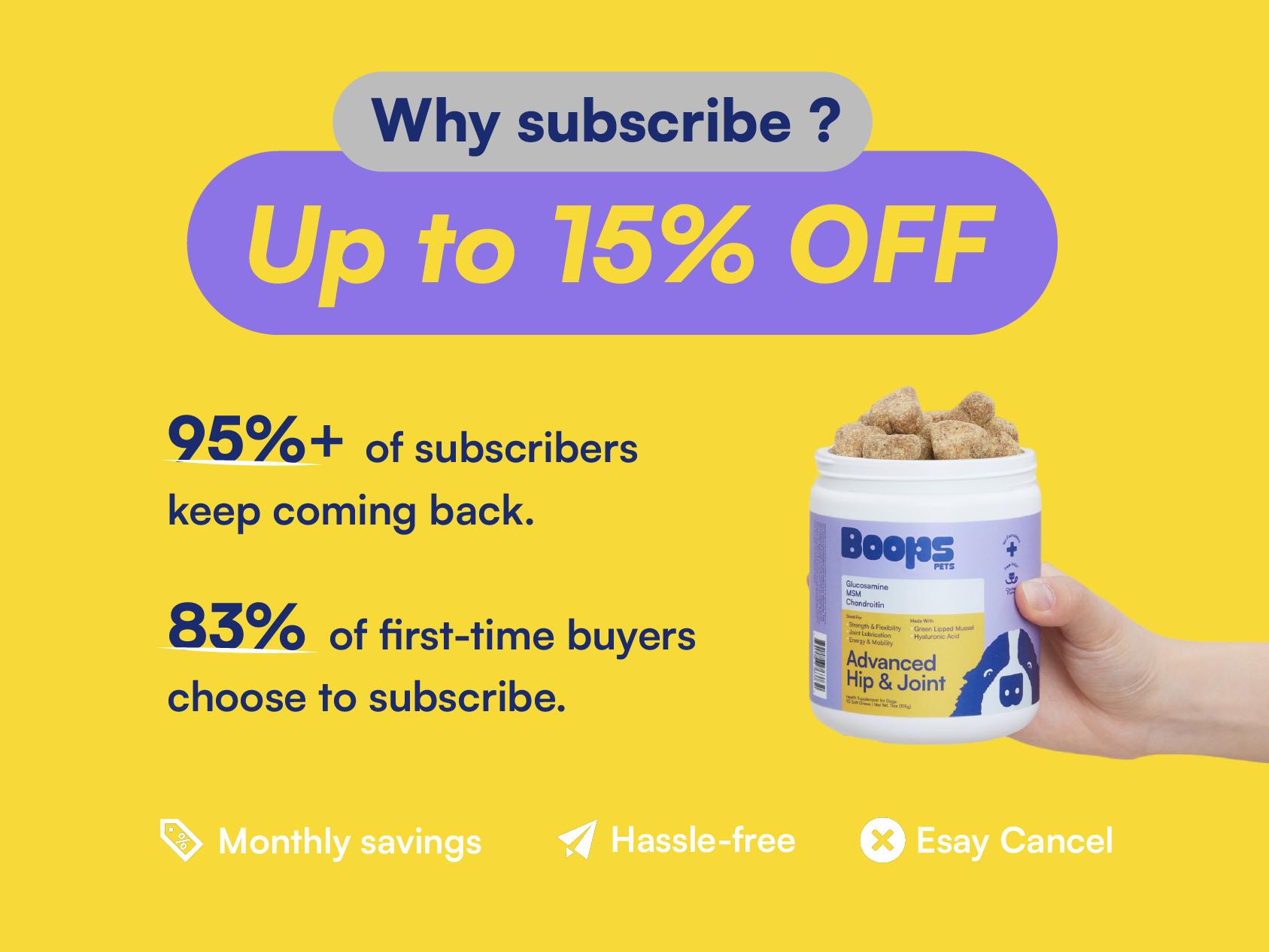 Boops Pets Advanced Hip & Joint Soft Chews - 90 soft chews - Glucosamine, MSM, Chondroitin, Green Lipped Mussel, Hyaluronic Acid - Made in the USA with Real Pasture-Raised Chicken and Real Wholefood Ingredients