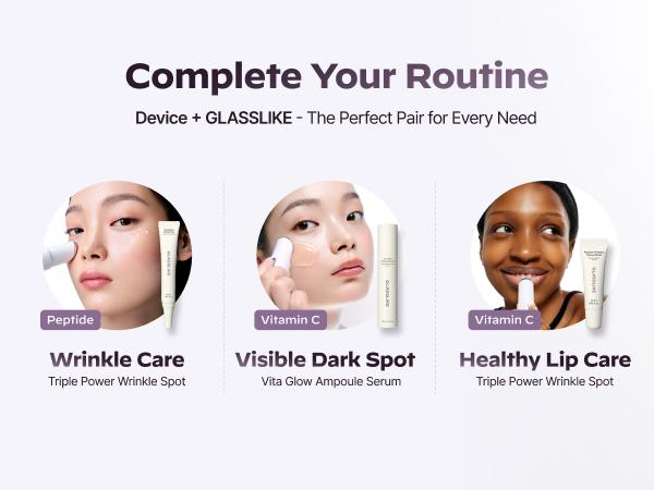 [FREE GIFT] LG Pra.L Ultimate Glow & Firming Skin Booster System ｜ K-Beauty Device + 2 Serums + Free Lip Serum Gift for Visible Radiant Glass Skin Transformation Kit