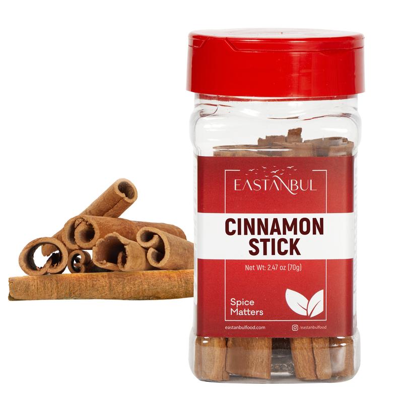 Eastanbul Cinnamon Sticks Whole Cinnamon Sticks Whole Cinamon Saigon 2.47oz Natural Clean Vegan Non-GMO Spice Matters