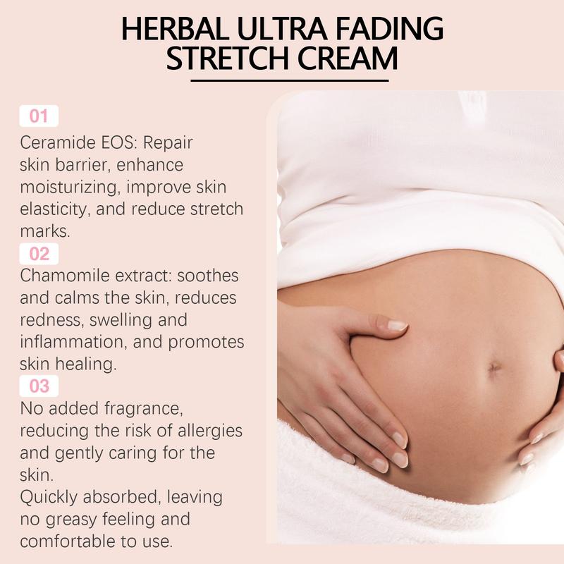 OceAura Skin Care Cream — Reduces Stretch Marks & Postpartum Scars, Moisturizes & Smooths Skin, Body Care Cream