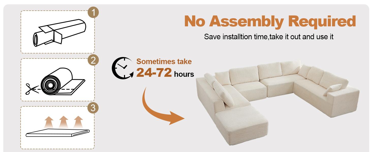 Modular Sectional Cloud Couch for Living Room,Modern Boneless Couche Set with Plush Corduroy,Comfy Floor Sofa with Memory Foam,Stupendous U Shaped Sofa with Chaise,No Assembly Required Modular Sectional Cloud Couch for Living Room,Modern Boneless Couche Set with Plush Corduroy,Comfy Floor Sofa with Memory Foam,Stupendous U Shaped Sofa with Chaise,No Assembly Required