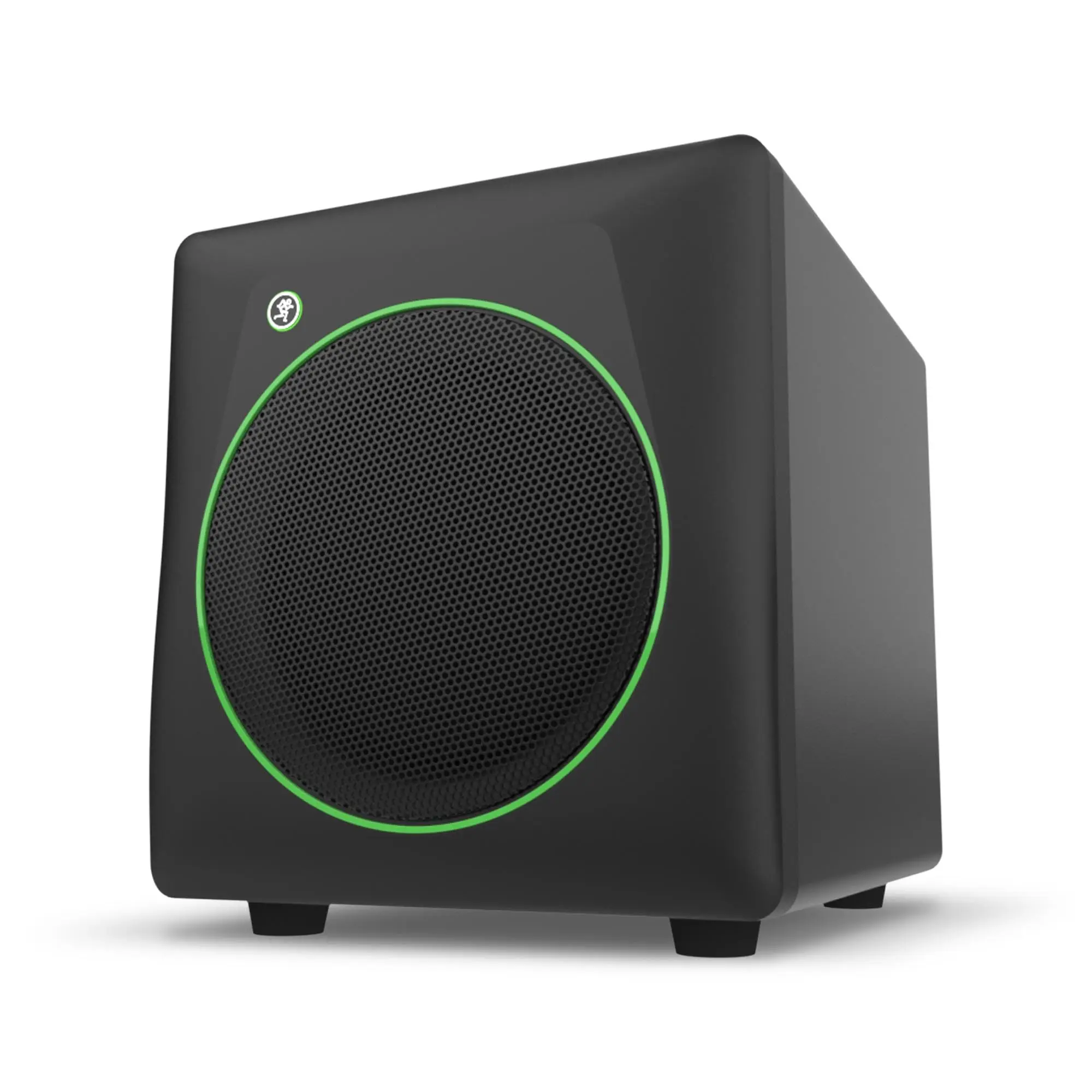 Mackie CR8SBT 8" Bluetooth Powered Subwoofer Speaker - with Desktop Remote, RCA/TRS, Crossover/Polarity Controls, Bass Boost, Built-in Headphone Output, Compatible with CR Series Powered Studio Monitors, Bookshelf Speakers, Gaming Use Audio Transparent, L