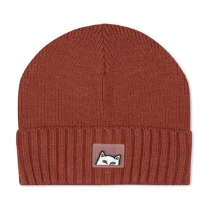 Peeking Beanie (Burnt Orange)
