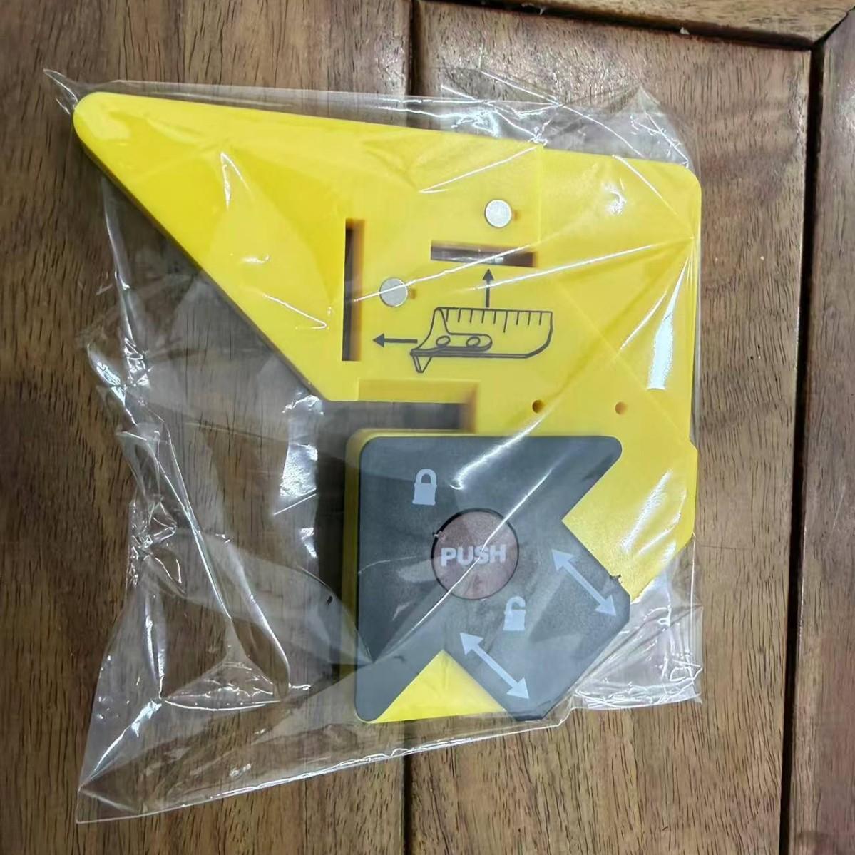 45-Degree Trim Gauge & Miter Guide Tool for Accurate Baseboard and Molding Cuts, Easy Measuring & Marking Carpentry Tool