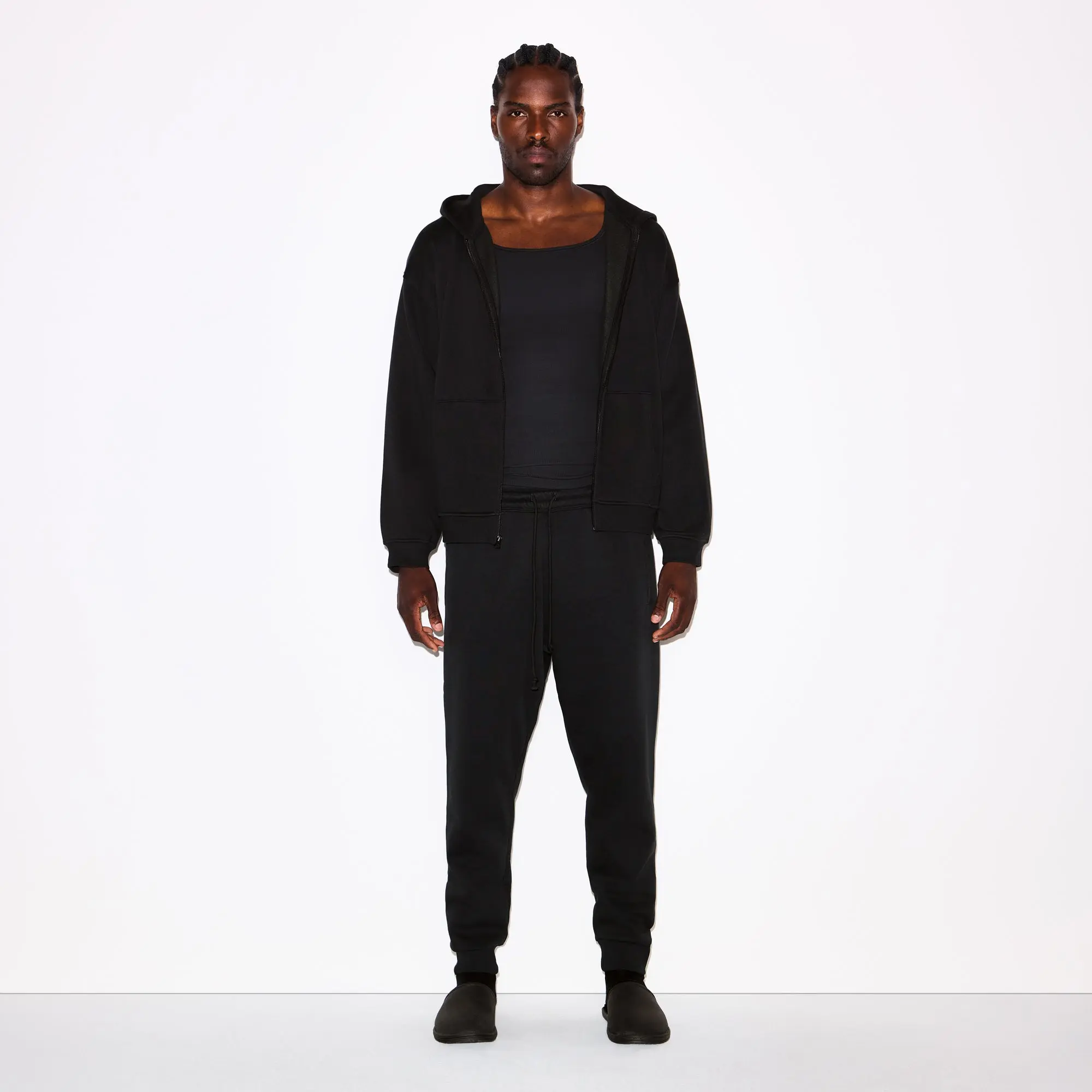 SKIMS FLEECE LOUNGE MENS TAPERED JOGGER