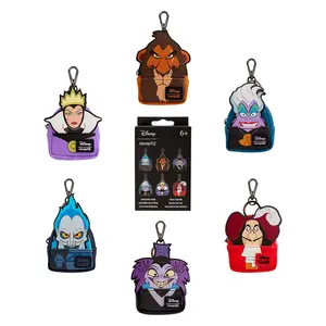 Loungefly Disney Villains Cosplay Mystery Mini Backpack Keychain Charm