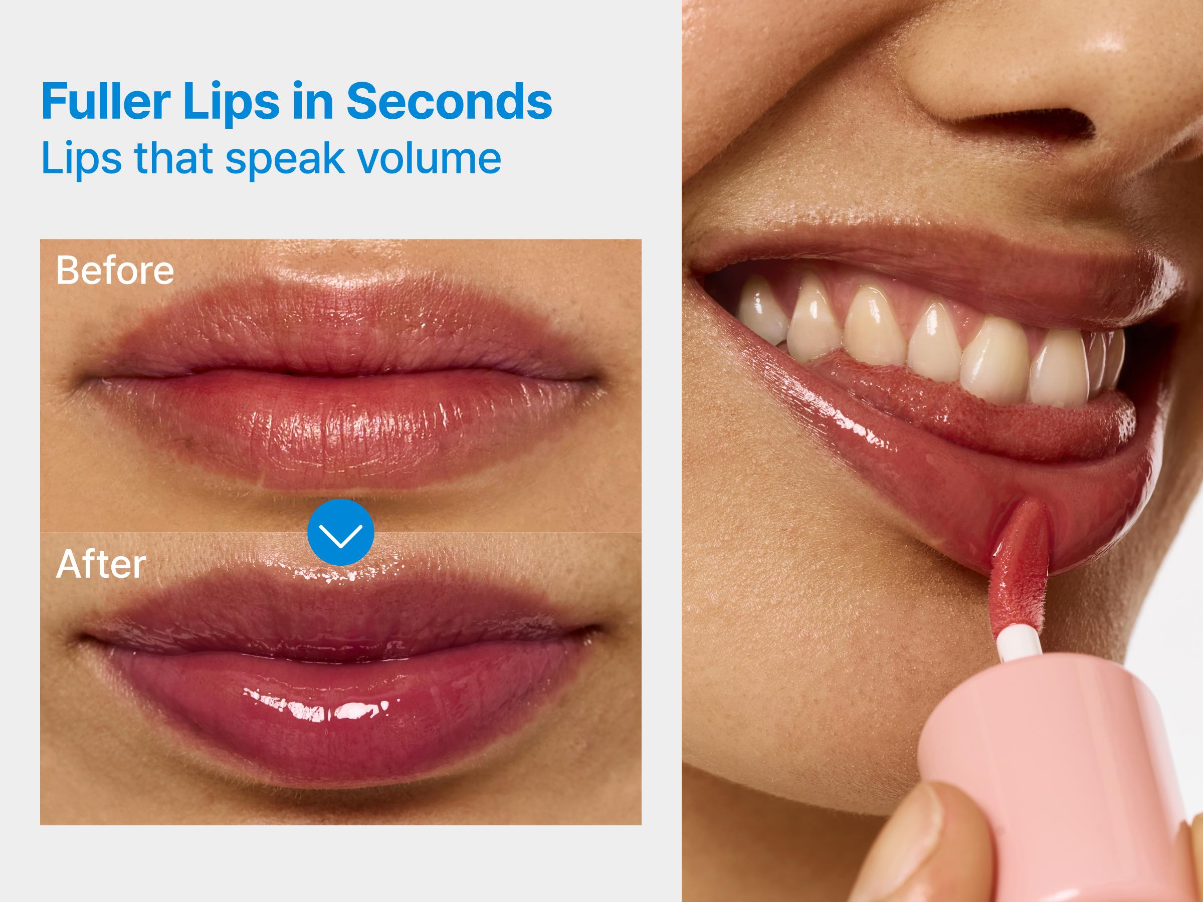 fwee 3D Voluming Gloss | Lip Gloss, High shining, Long-lasting, Moisturizing finish | Makeup Glossy Hydrating | 12 Colors