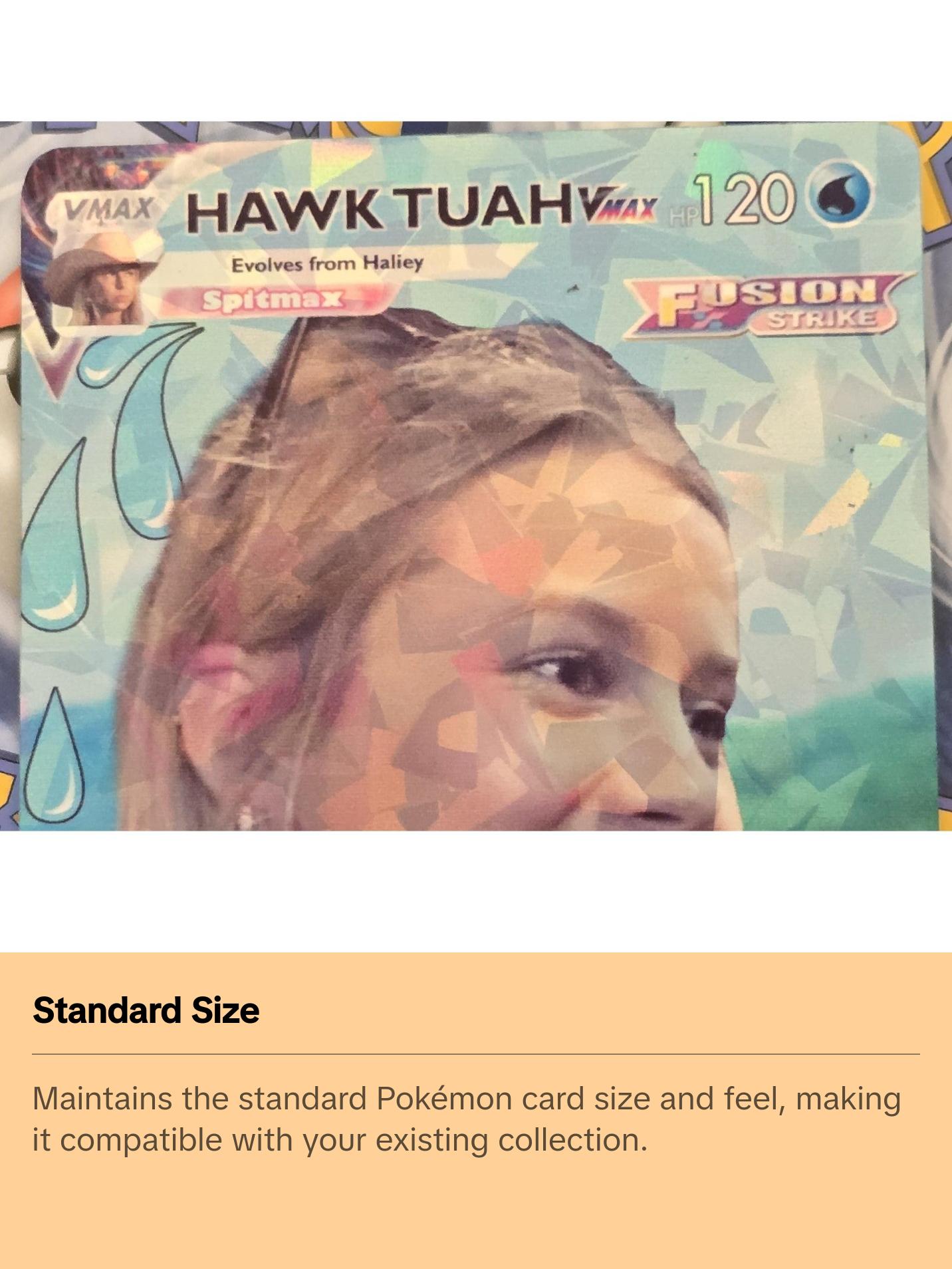 hawk tuah pokemon card Hawk Tuah Girl Pokemon Card - Spit On That Thang
