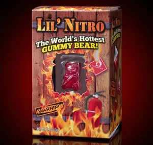 Lil' Nitro World's Hottest Gummy Bear Tiktok Challenge 9 Million Scoville Units