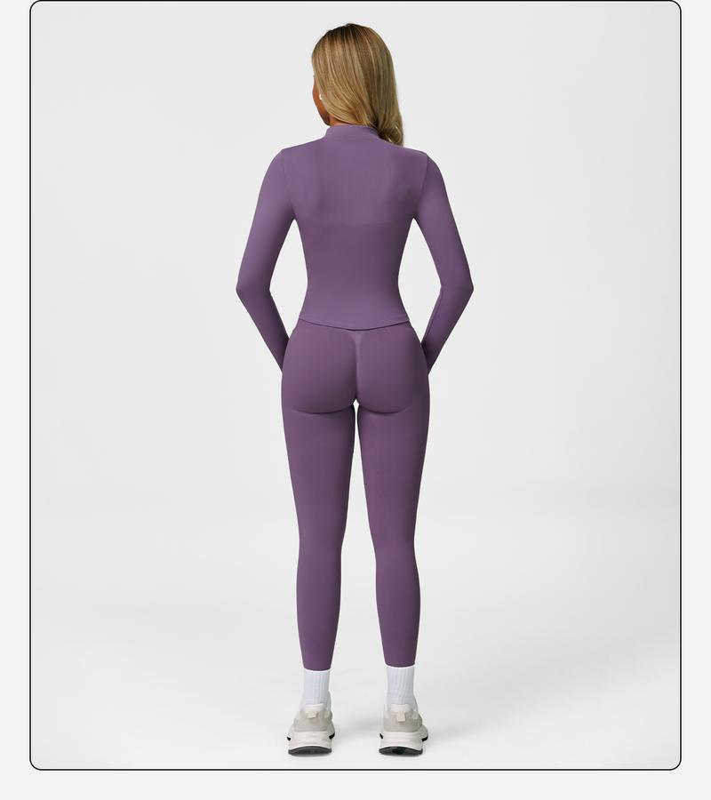 Women's Solid Criss Cross Crop Tank Top & High Waist Leggings & Zip Up Crop Jacket Tracksuit Set by MFVIM - Breathable Comfortable Outfits for Yoga, Gym, Workouts, Running, Yoga Wear, Workout Gym Clothing, Gym Sportswear, Casual Activewear Women's Solid Criss Cross Crop Tank Top & High Waist Leggings & Zip Up Crop Jacket Tracksuit Set by MFVIM - Breathable Comfortable Outfits for Yoga, Gym, Workouts, Running, Yoga Wear, Workout Gym Clothing, Gym Sportswear, Casual Activewear