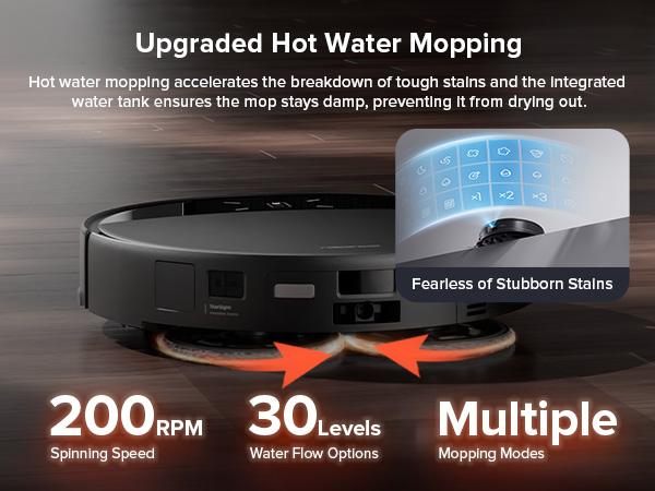 Roborock Saros 10R Robot Vacuum and Mop, Powerful Suction, Zero-Tangling, 3.14’’ Ultra Slim, FlexiArm Riser Technology for Carpet & Floor, Corner & Edge Cleaning, Self-Emptying, Hot Air Drying, Black #TikTokShopBlackFriday #TikTokShopCyberMonday