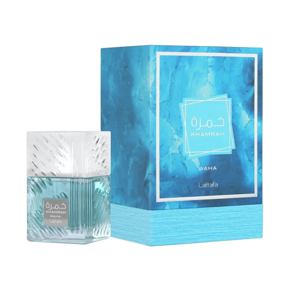 Lattafa Khamrah Waha Unisex Eau de Parfum (EDP), 100ml/3.4oz Fragrance for Beauty & Personal Care