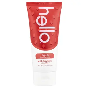 Hello Kids, Fluoride Toothpaste, Ages 2+, Wild Strawberry, 4.2 oz (119 g)