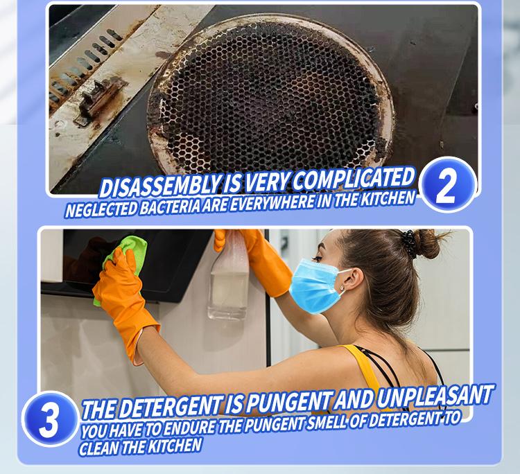 Lanwexy-Heavy Duty Degreaser Cleaner Spray for Kitchen, Household, Oven, Stove, Range Hood,Household kitchen cleaners