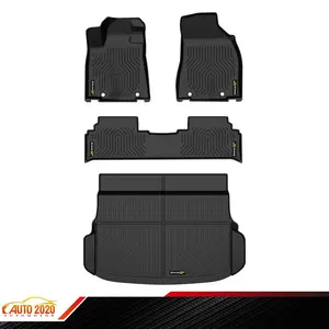 All Weather TPE Anti-Slip Floor Mats&Cargo Liner Fits 2013 Lexus RX270 Black