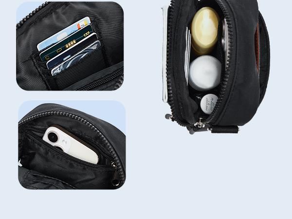 Telena Small Crossbody Bags for Women Cell Phone Purse Lightweight Shoulder Bag with Adjustable Guitar Strap Gift