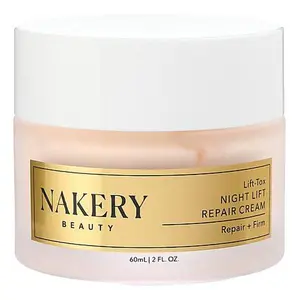 Nakery Beauty Lift-TOX NightLift Repair Cream, Firming, Moisture-Boosting, Radiance-Enhancing, Tightening, Hydrating Facial Massage Skincare Cream