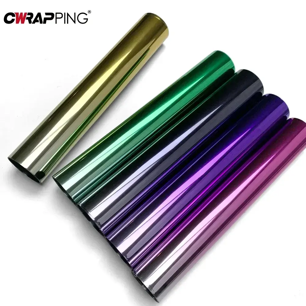 20X150cm Car Sunshade Films Windshield Sunshade Protective Film Sun Window Dyeing Heat Insulation Color-changing Film Universal