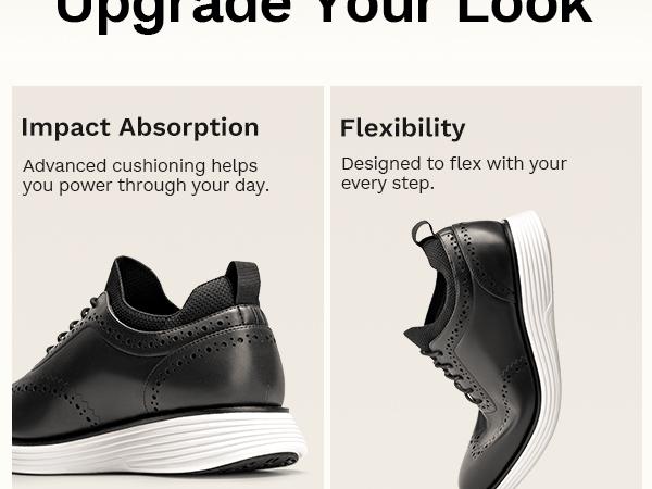 Bruno Marc [MaxFlex SulteCraft Men's Smart-] Mens Black Wingtip Dress Shoes for Men Comfortable Height Boost Footwear Casual Athletic Sneaker Trainer Running Closed Office Shoes Mens Dress Shoes Work Boots Outdoorfun Boy