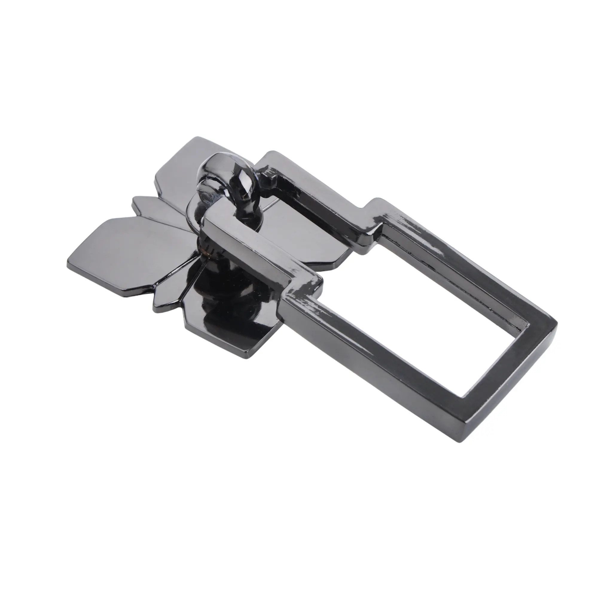 Utopia Alley HW268PLGM021 Steffi Cabinet Ring Pull Knob - Vintage Cabinet Hardware with Hand Finished Gun Metal, 2.5"
