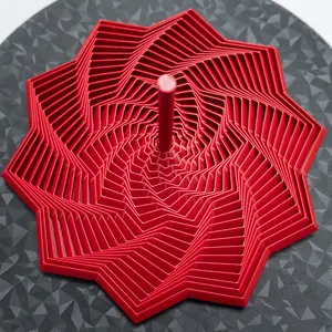 AbelPrints Expandable Fidget Star Wand 3D Printed Sensory Toy Made in USA Ships in 1 Day for Stress Relief Focus and Fidgeting Fun