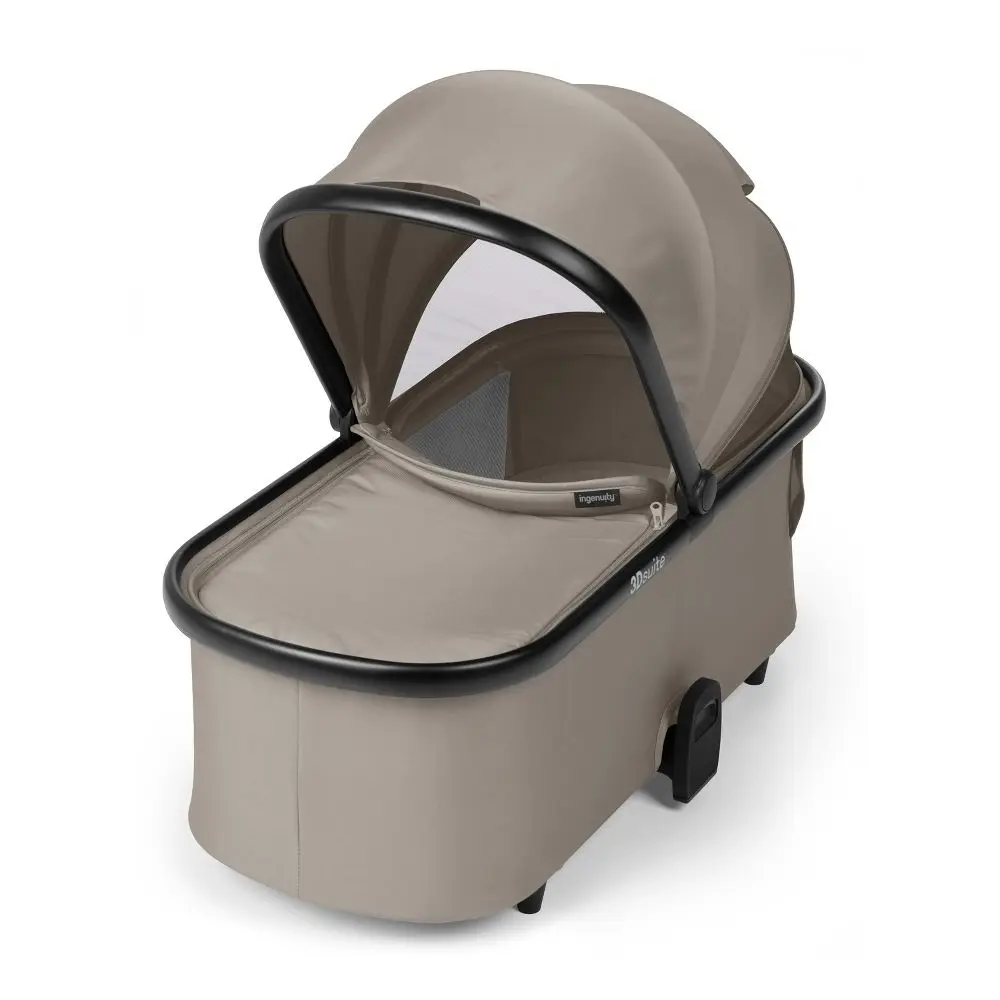 Ingenuity 3DSuite DualDock Carry Cot Portable Baby Bassinet for Stand or Stroller - Beige Ingenuity 3DSuite DualDock Carry Cot Portable Baby Bassinet for Stand or Stroller - Beige