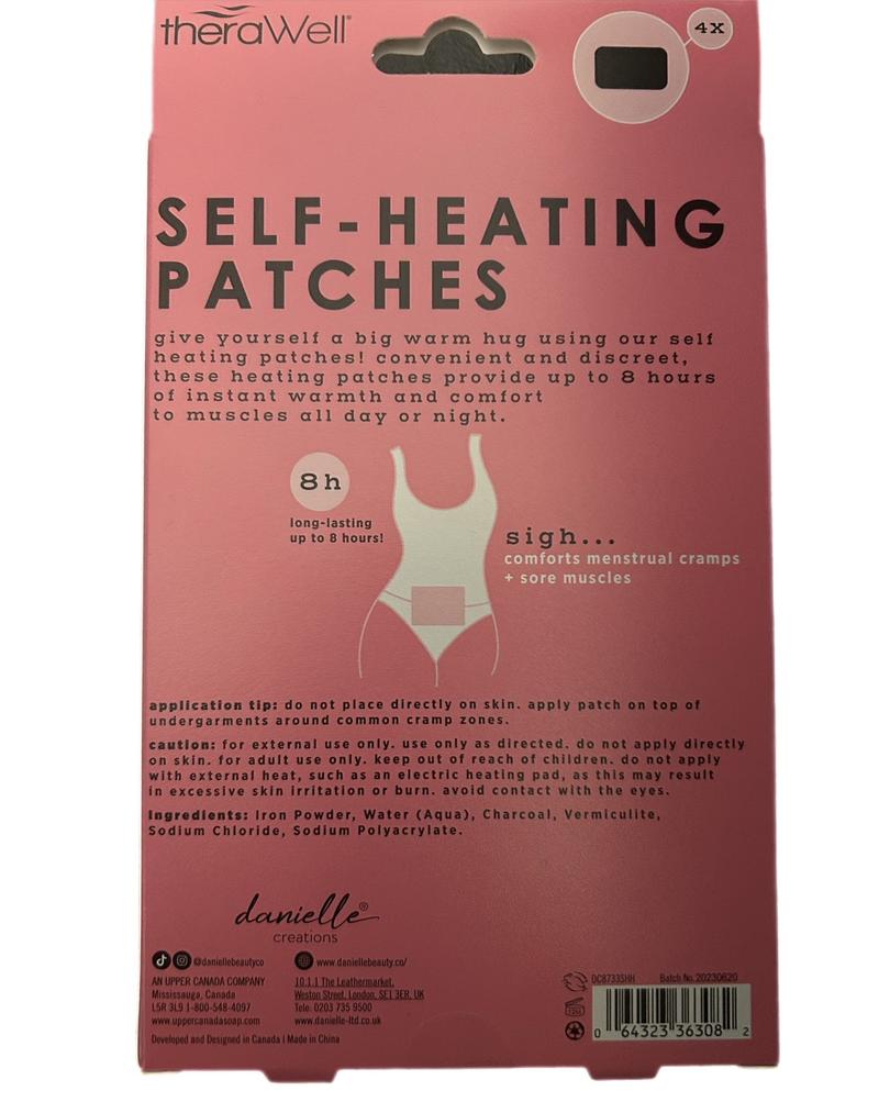 Self Heating Patches for ultimate comfort from menstrual cramps and sore muscles