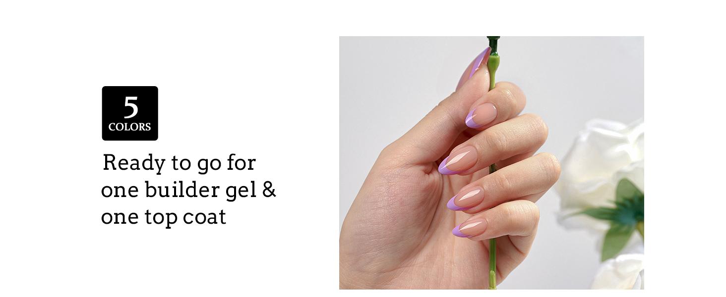 BTArtboxnails XCOATTIPS Press on Nails - 150pcs Brighter pastel Short Square or Almond or Coffin French Tips, Peach base Soft Gel False Nail, Soak Off Acrylic Fake Nails Extensions