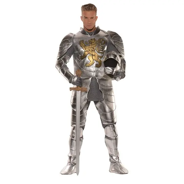 Plus Size Knight in Shining Armor Costume for Men