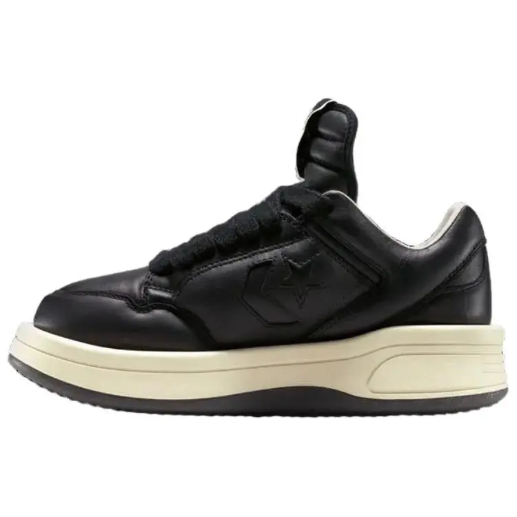 Converse x Rick Owens DRKSHDW Turbowpn Low-Top Trainer Sneakers - Men's & Women's Casual Footwear, Soft, Durable, Comfortable Trending House White Official Shoes (Maison Mihara)