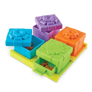 Brightkins Surprise Party Interactive Treat Puzzle Board for Dogs